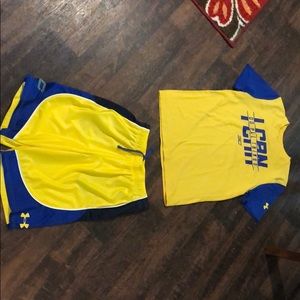 Youth LARGE Steph Curry set